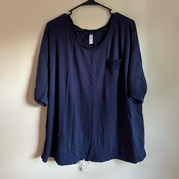 Sleep by Cacique Sleep Tee Blue 18/20 - Picture 1 of 6